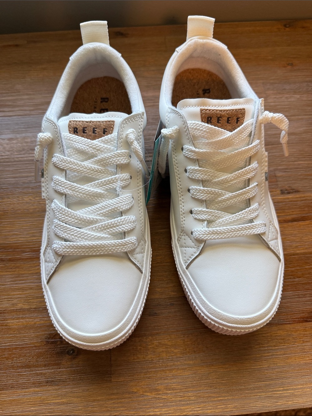 Reef Lay Day Dawn Leather Sneakers